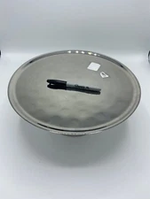 NEW~ATTICUS STAINLESS STEEL CAKE STAND 12 3/4 x 5 1/2-ship free