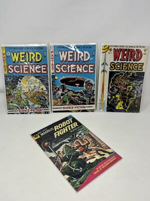 Weird Science VTG Comic Lot of3 Gladstone 1991 Magnus Robot Fighter