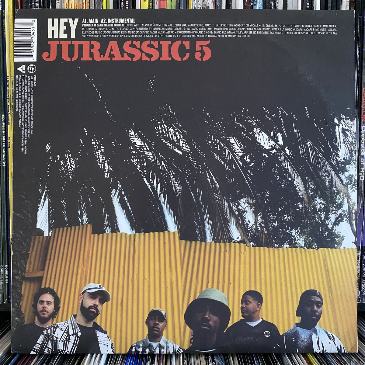 JURASSIC 5 - HEY / IF YOU ONLY KNEW (12 JURASSIC 5 - HEY / IF YOU ONLY KNEW (12