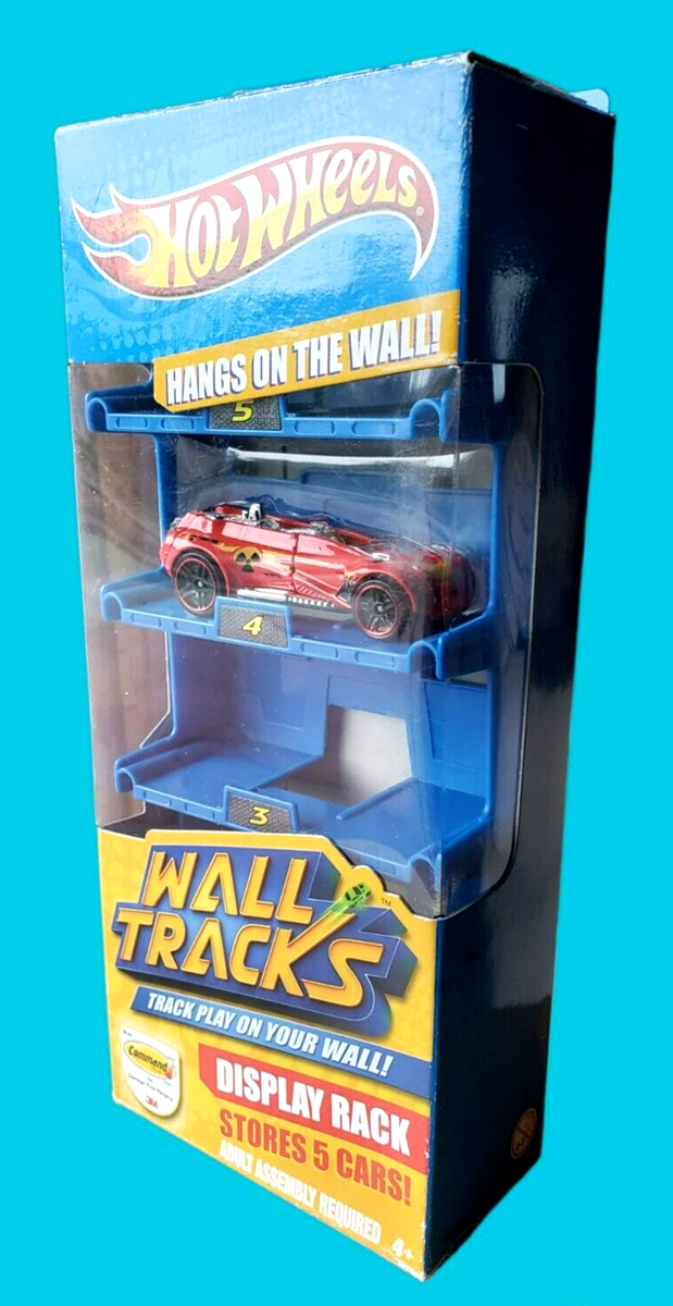 HOT WHEELS WALL TRACKS Toys Display RACK WALL MOUNTABLE HOLDS