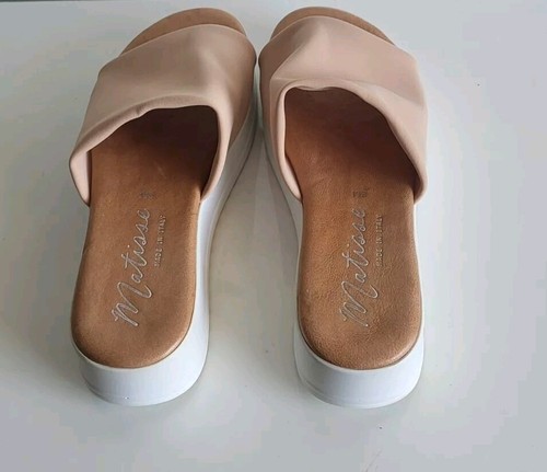 Sandalias Matisse Paradise Plataforma Punta Abierta Deslizables Talla 8M - Imagen 3 de 6