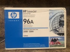 HP 96A LaserJet 2100 2200 Printer OEM Genuine Toner Print Cartridge C4096A Black