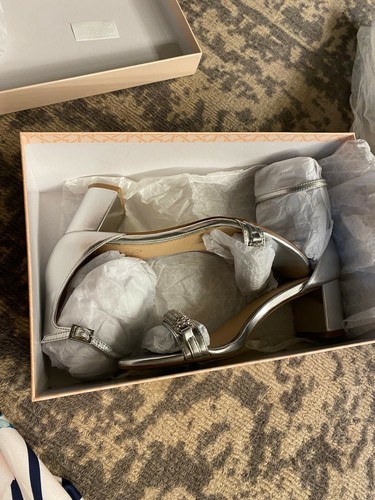 Badgley Mischka Belle Silver Shoe - Bild 6 von 8