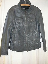 Cecil Lederjacke  Damen Gr. L, sehr weiche Qualität. FARBE GRAU,Echt Leder,TOP#