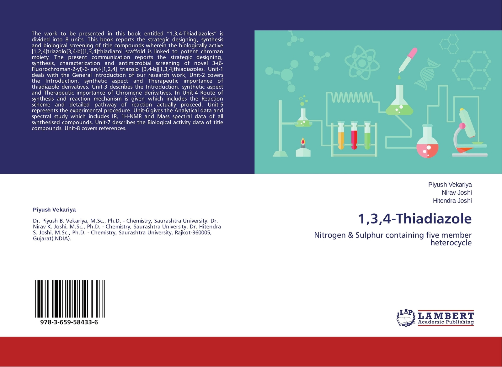 Thumbnail - 1,3,4-thiadiazole Nitrogen & Sulphur Containing Five Member