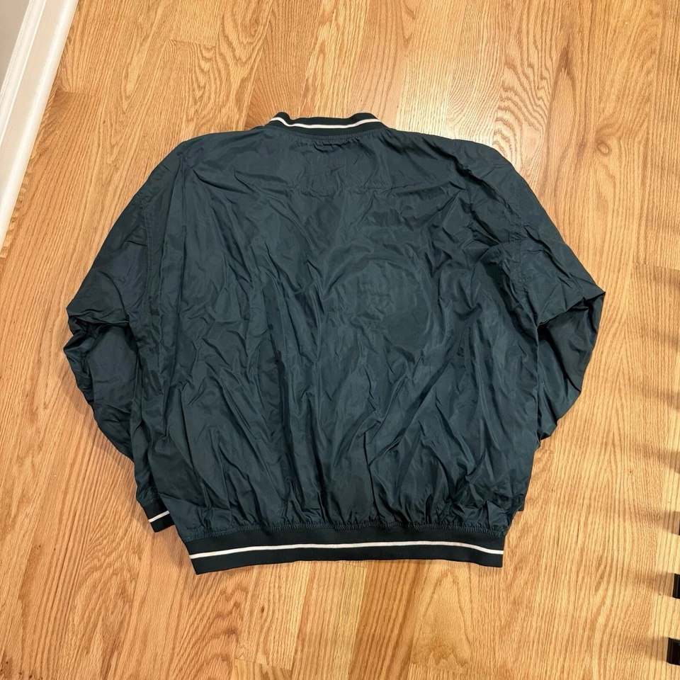 De colección Años 90 Azul Marino/Blanco Rayas Wilson Pull Over Para Mujer Talla M Raro Foto 4 de 4