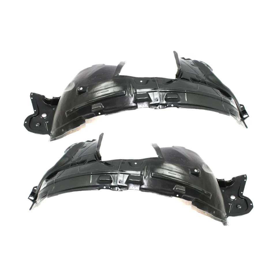 Par (2) de forros de guardabarros delanteros izquierdo y derecho compatibles con Nissan Rogue 2014-2018 Foto 2 de 4