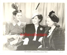 Vintage Norma Shearer Rosalind Russell THE WOMEN '39 MGM Publicity Portrait