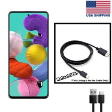 Samsung Galaxy A51 Smartphone USB Cable Transfer Cord Replacement
