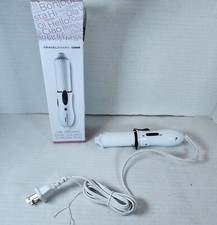Conair Travel Curling Iron, Mini 1- Inch Ceramic in White by Travel Smart