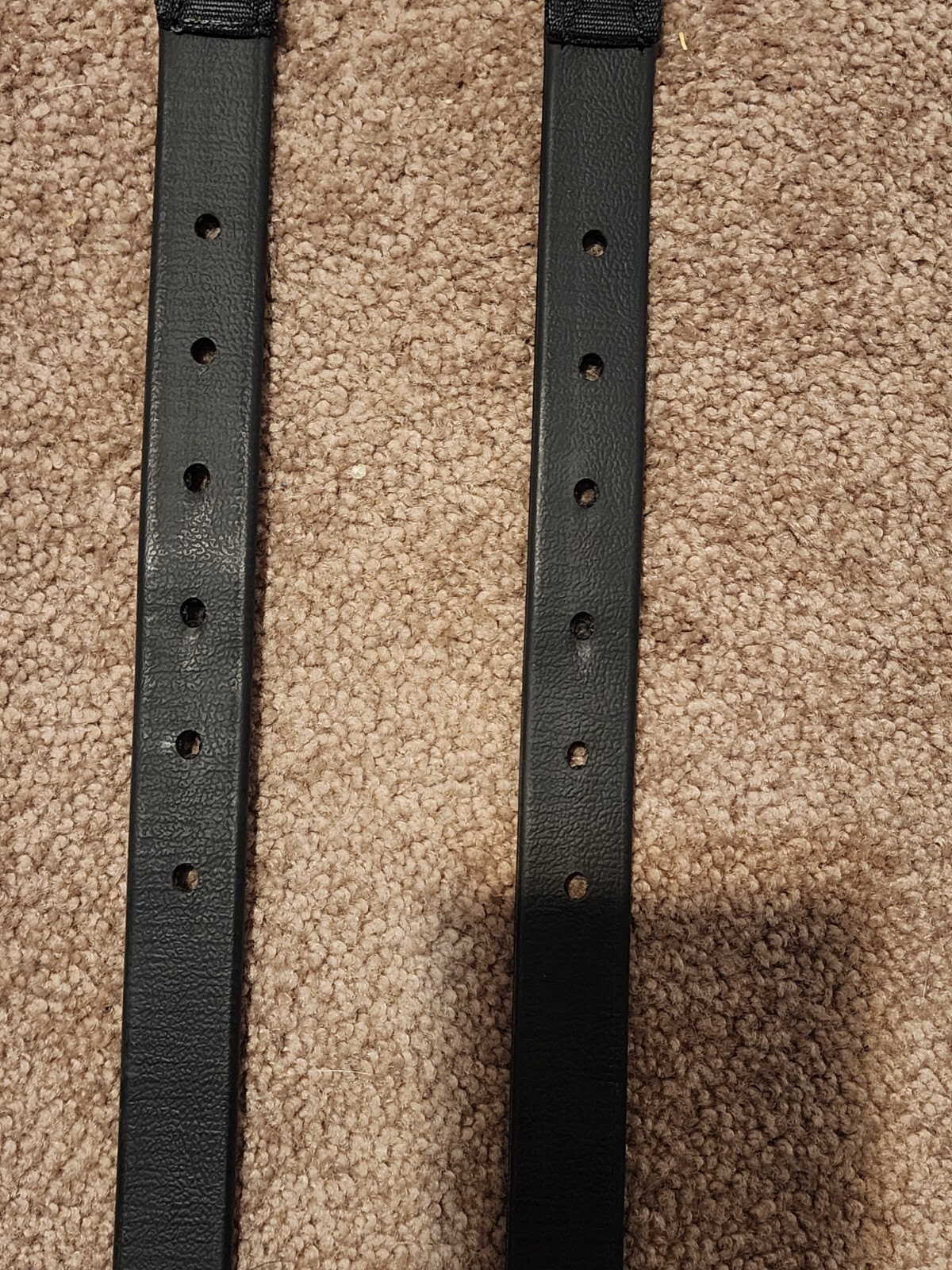 Wintec Replacement Quick Change Girth Billet Straps, Pair, Black, SZ 13