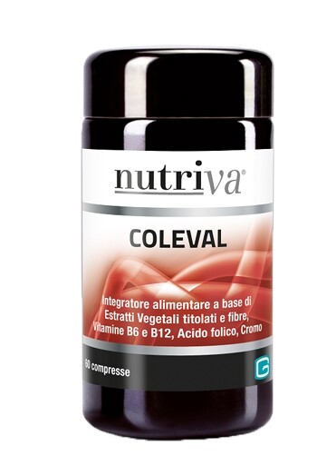 Offerta Nutriva Coleval 60 Compresse - Integratore Colesterolo Vegan