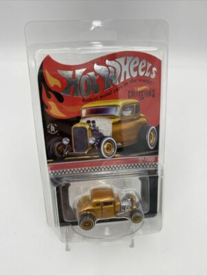 ホットウィール RLC ‘32 FORD フォード RED LINE CLUB Hot Wheels RLC Red Line Club '32 Ford Deuce Coupe Gold NEW 14401