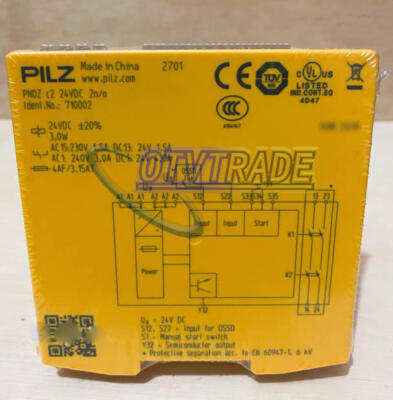 One PILZ PNOZ C2 24VDC 2n/o 710002 Safety Relay New | eBay