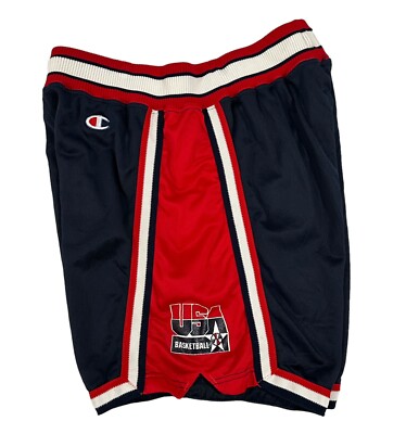 Vintage 1992 USA Dream Team Champion Shorts Size 38 | eBay