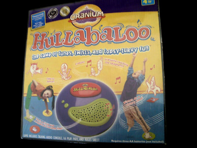 Cranium Hullabaloo The Game of Tunes Twists & Topsy-Turvy Fun  New