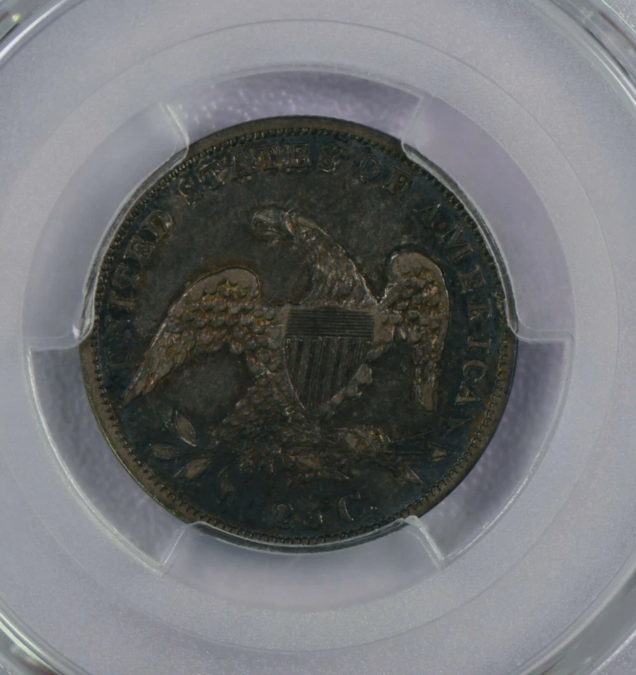 1835 Capped Bust quarter PCGS XF40  great coin, free shipping!!!! - Image 4 of 4
