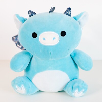 Squishmallows Grey the Dragon Teal Target Exclusive Kellytoy 7'' Plush Stuffed