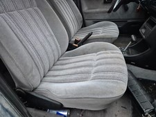 VW JETTA MK2 FRONT & REAR SEATS & DOOR CARDS INTERIOR SET GREY VELOUR (5 DOOR)