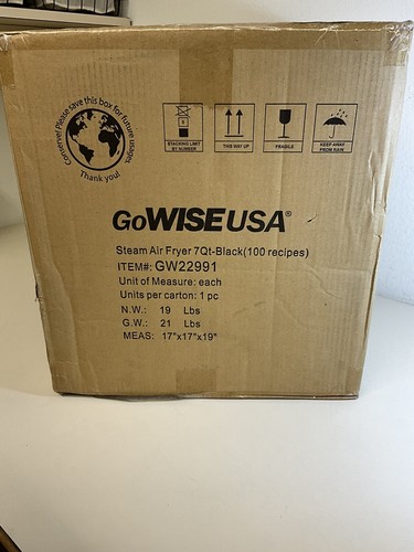 GO WISE STEAM AIR FRYER 7QTS # GW22991 - Picture 5 of 5