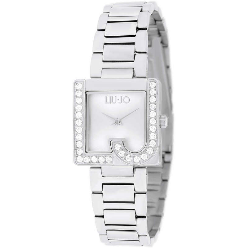 Orologio solo tempo donna LiuJo Giulia rettangolare TLJ1820 acciaio