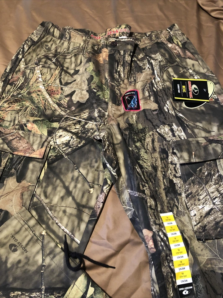 Mossy Oak Mens Cargo Pants NEW W/TAGS Camo Size 40-42 XL Flex Fabric NICE - Image 3 of 4