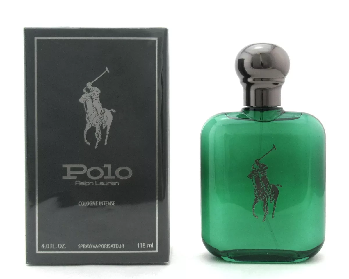 Polo Green by Ralph Lauren 4.0 oz. Cologne INTENSE Spray for Men New Sealed Box