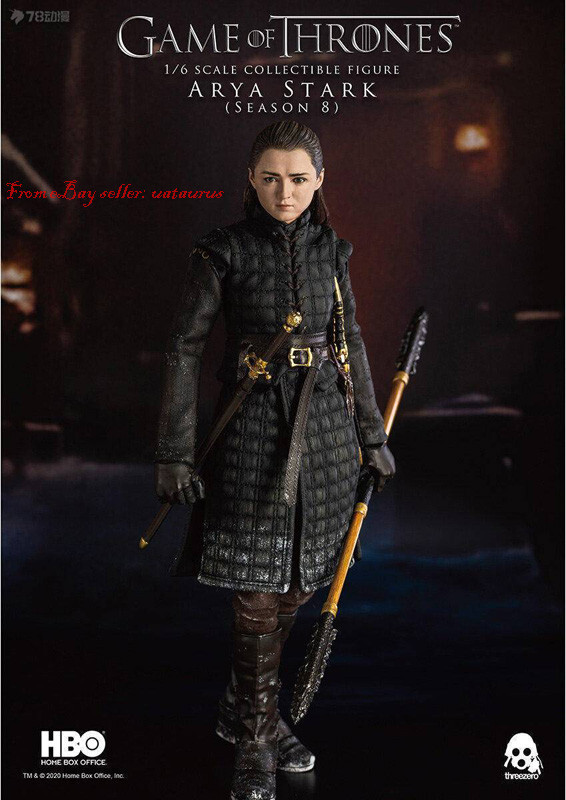 Perfect Threezero 1/6 Game Of Thrones 8 Arya Stark In Stock New | eBay