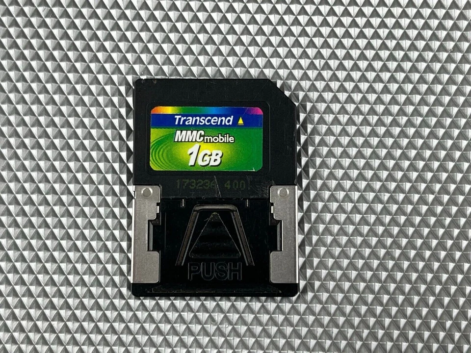Transcend MMC mobile Multi Media Card mobile 1GB with adapter Made in Korea 45CA - Image 3 of 3