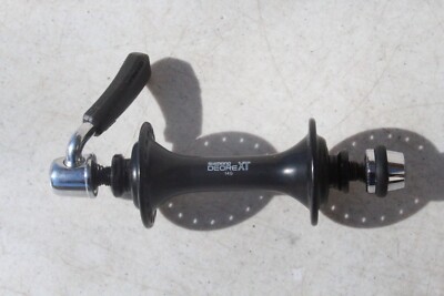 SHIMANO XT/HB-M730 フロントハブ RARE NOS SHIMANO DEORE XT HB-M730 Front Hub 36 Hole BLACK