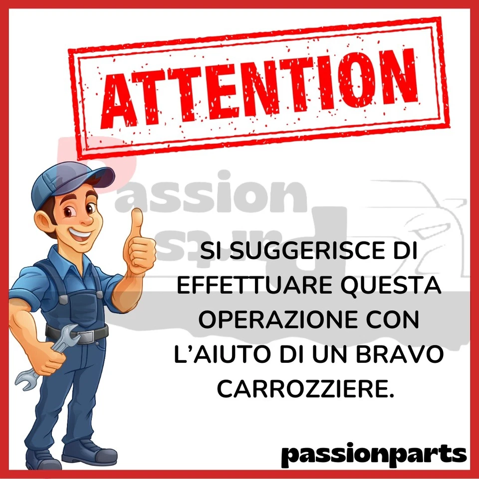 SERRATURA PORTA FIAT PANDA 312 DAL 2012 PER CHIAVE PIATTA NOTTOLINO CILINDRETTO - Immagine 3 di 4