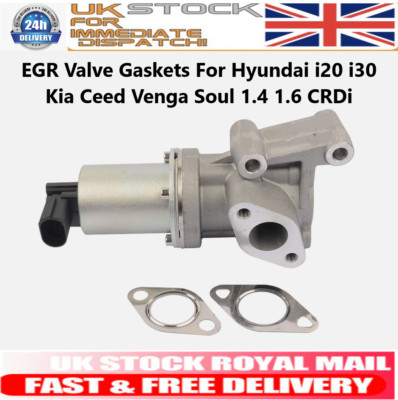 EGR Valve Gaskets For Hyundai i20 i30 Kia Ceed Venga Soul 1.4 1.6 CRDi