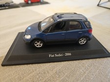 Fiat Sedici Del 2006 Senza Specchietti Die Cast Model Hachette Scala 1:43 