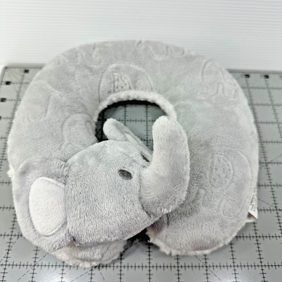 Gray Elephant Baby Neck Pillow Travel Head Neck Rest Support Car Seat