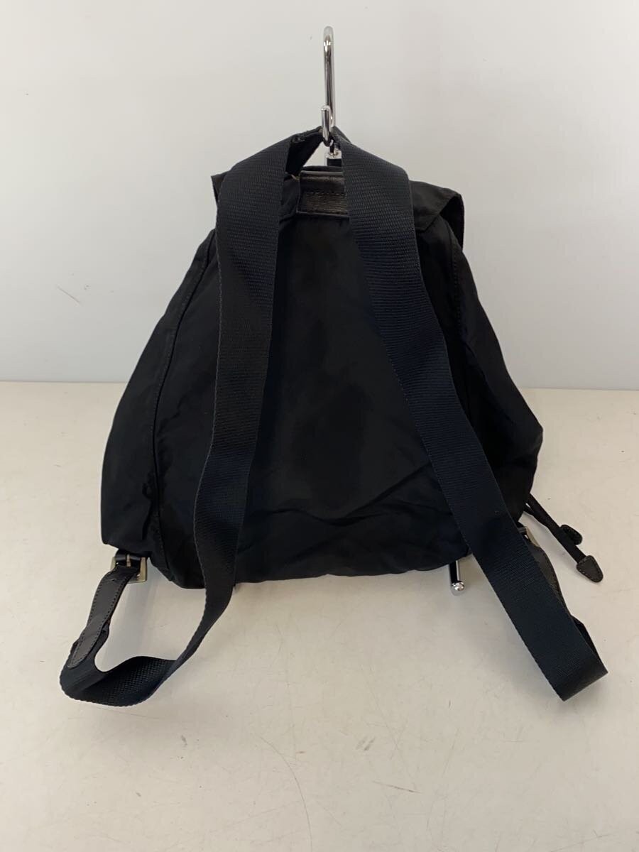 PRADA Triangle Logo Drawstring Backpack BLK - image 3