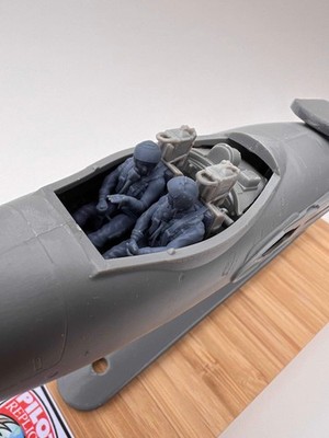Pilot Replicas 483DP003 1:48 RAF Vampirpiloten mit MK 1A Helmen