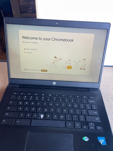 Missing Keys, Good Screens - HP Chromebook 14 G7 Black Intel Celeron N4500 32GB