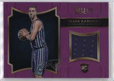 2015-16 Panini Select Rookie Swatches Purple Prizm /99 Frank Kaminsky #4 2w8