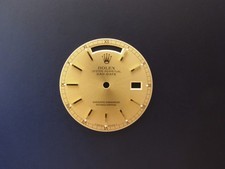 ROLEX Day-Date 36 18038 18238 quadrante oro stick dial cal 3055 originale