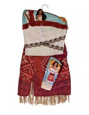 Disney Moana 2 Moana Adventure Outfit Costume Set Girls Toddler Size 4-6X