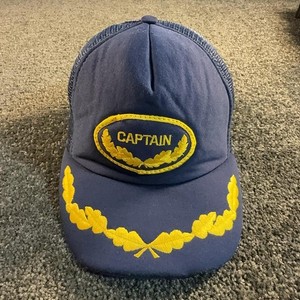 Vintage Captain Hat | eBay