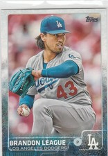 2015 topps #284 Brandon League DODGERS