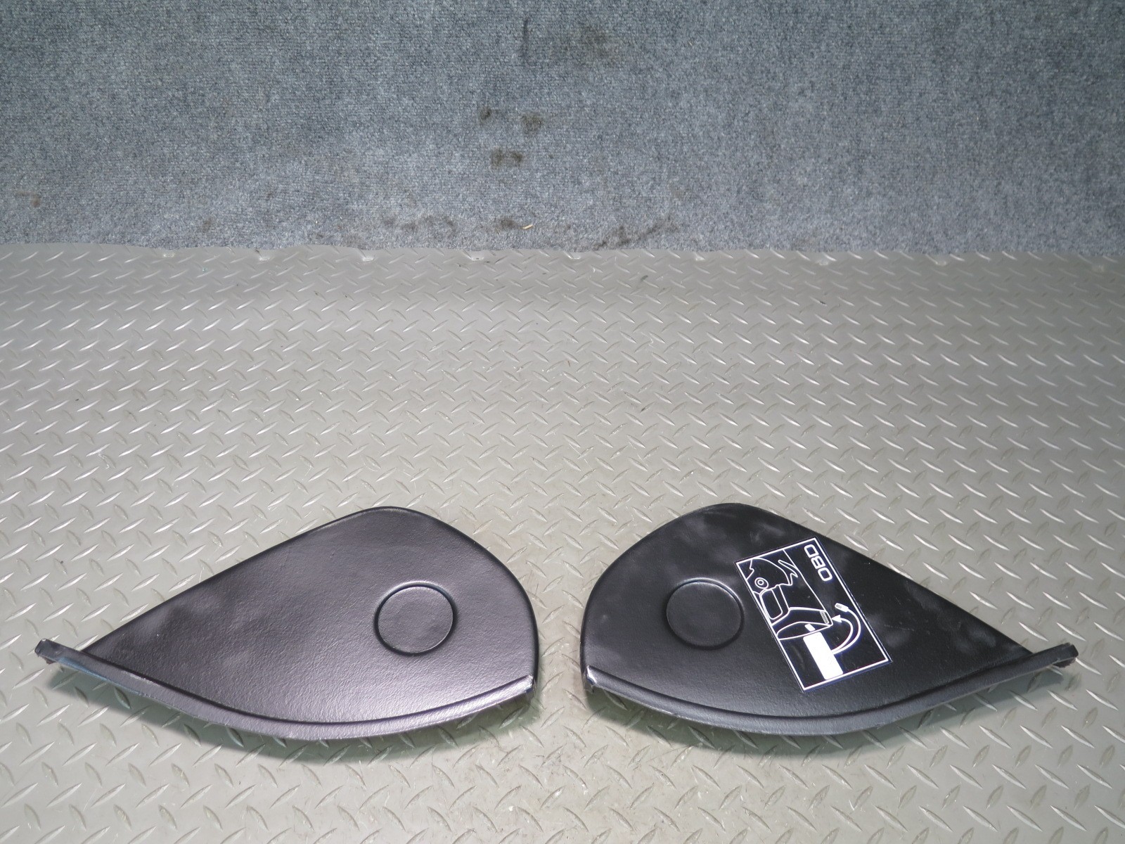 2008-2019 MASERATI GRANTURISMO M145 DASH FRONT END TRIM CAP COVER SET OF 2