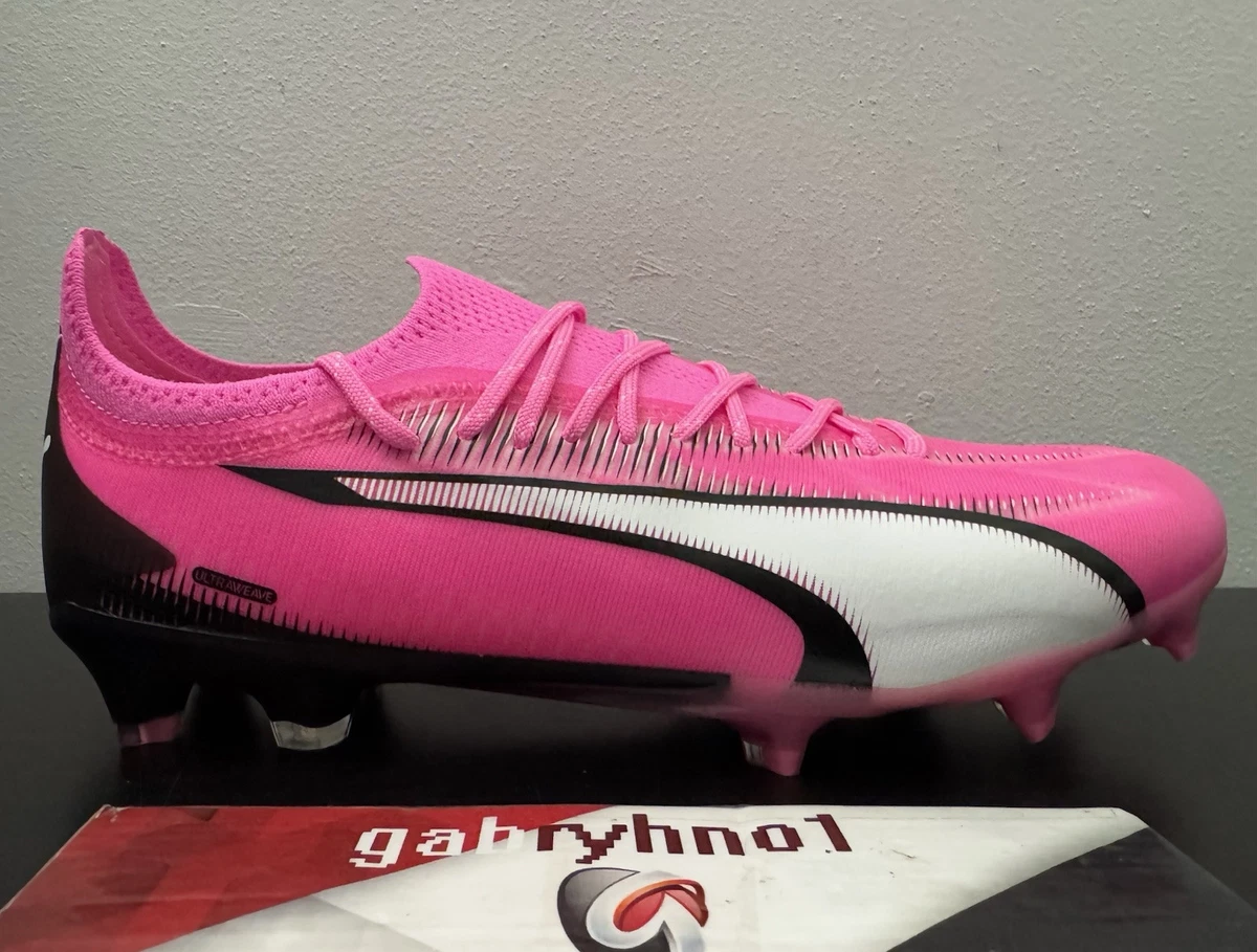 PUMA 粉红色足球鞋与钉鞋男| eBay