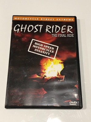 Ghost Rider The Final Ride DVD High Speed Motorcycle Insanity