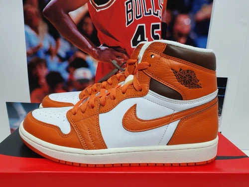 Nike Air Jordan 1 Retro High OG Starfish UK 8 EUR 42.5 (DO9369 101)
