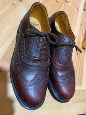 Dr. Martens UK Made in England Wingtip Leather Shoes Deadstock 7.0US
