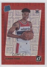 2021-22 Panini Donruss Rated Rookie Choice Red /99 Isaiah Todd #237 0g90