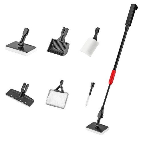 Multifunction 7 PCS Aquarium Cleaning Tools Bundle Kit Set Adjustable ...
