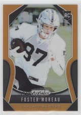 2019 Panini Prizm Rookies Orange Prizm 77/249 Foster Moreau #372 7m3